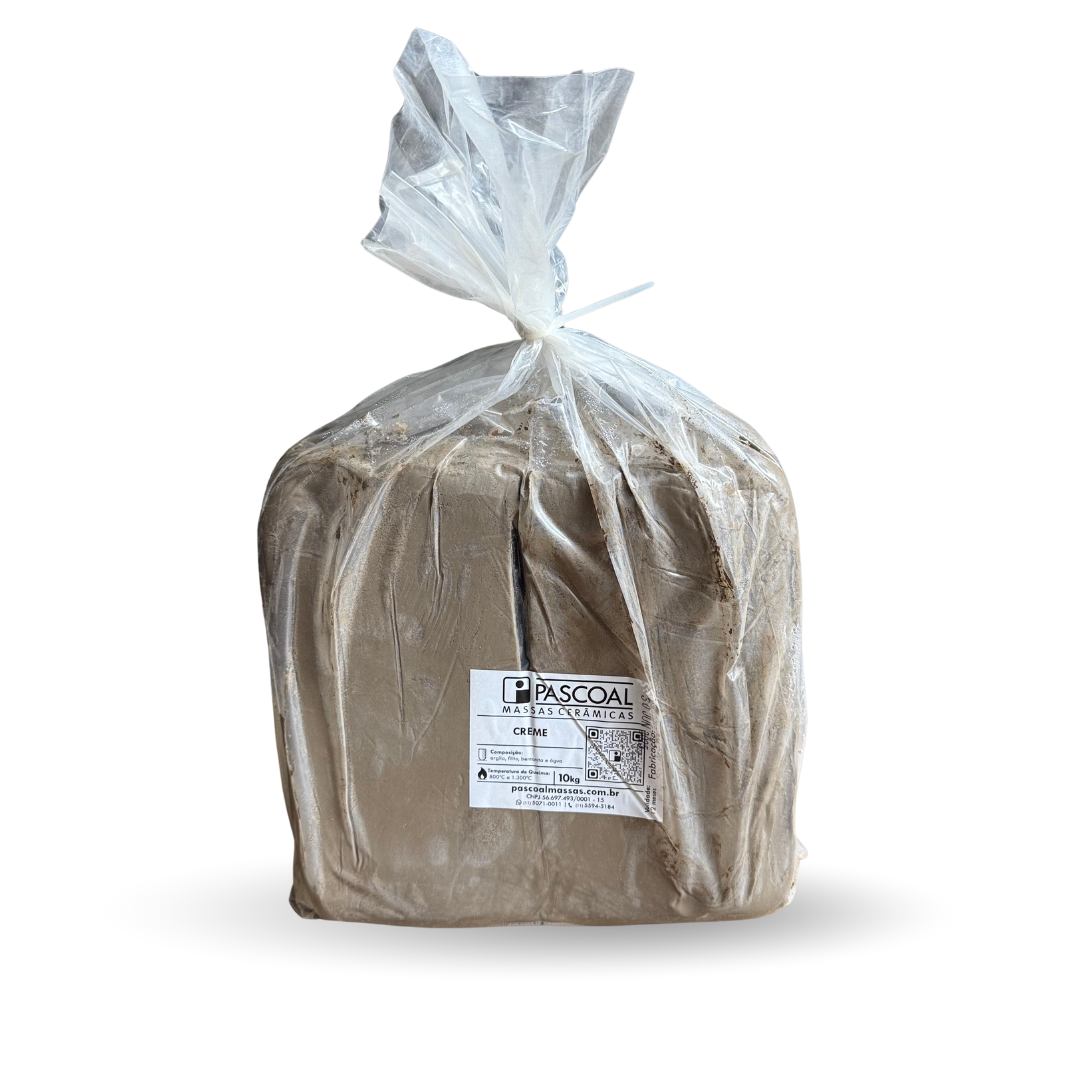 Argila Creme – bloco de 10kg
